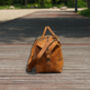 Classic Traveller Genuine Leather Holdall, thumbnail 3 of 8
