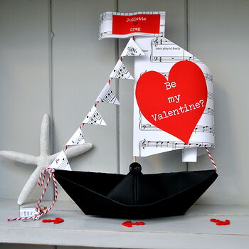 You Float My Boat Personalised Valentine's Day Card, 3 of 10