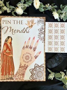 Pin The Mendhi Asian Event Game, 7 of 9