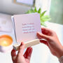 Positive Daily Affirmation Card Bundle With Holder, thumbnail 1 of 9