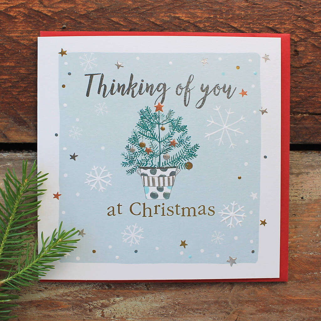 Thinking Of You At Christmas Card By Molly Mae®  notonthehighstreet.com