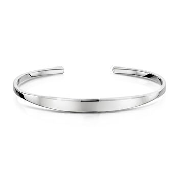Personalised Torque Sterling Silver Children’s Bangle, 5 of 6