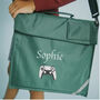 Personalised Embroidered School Book Bag Name And Motif, thumbnail 1 of 10