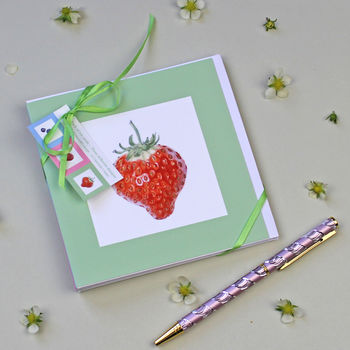Six Cards With 'Summer Berry' Illustrations, 2 of 5