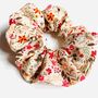 Beige Floral Hairband And Scrunchie Set, thumbnail 3 of 4