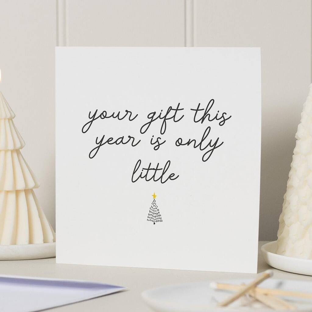 Personalised Christmas Pregnancy Announcement Card, 1 of 7