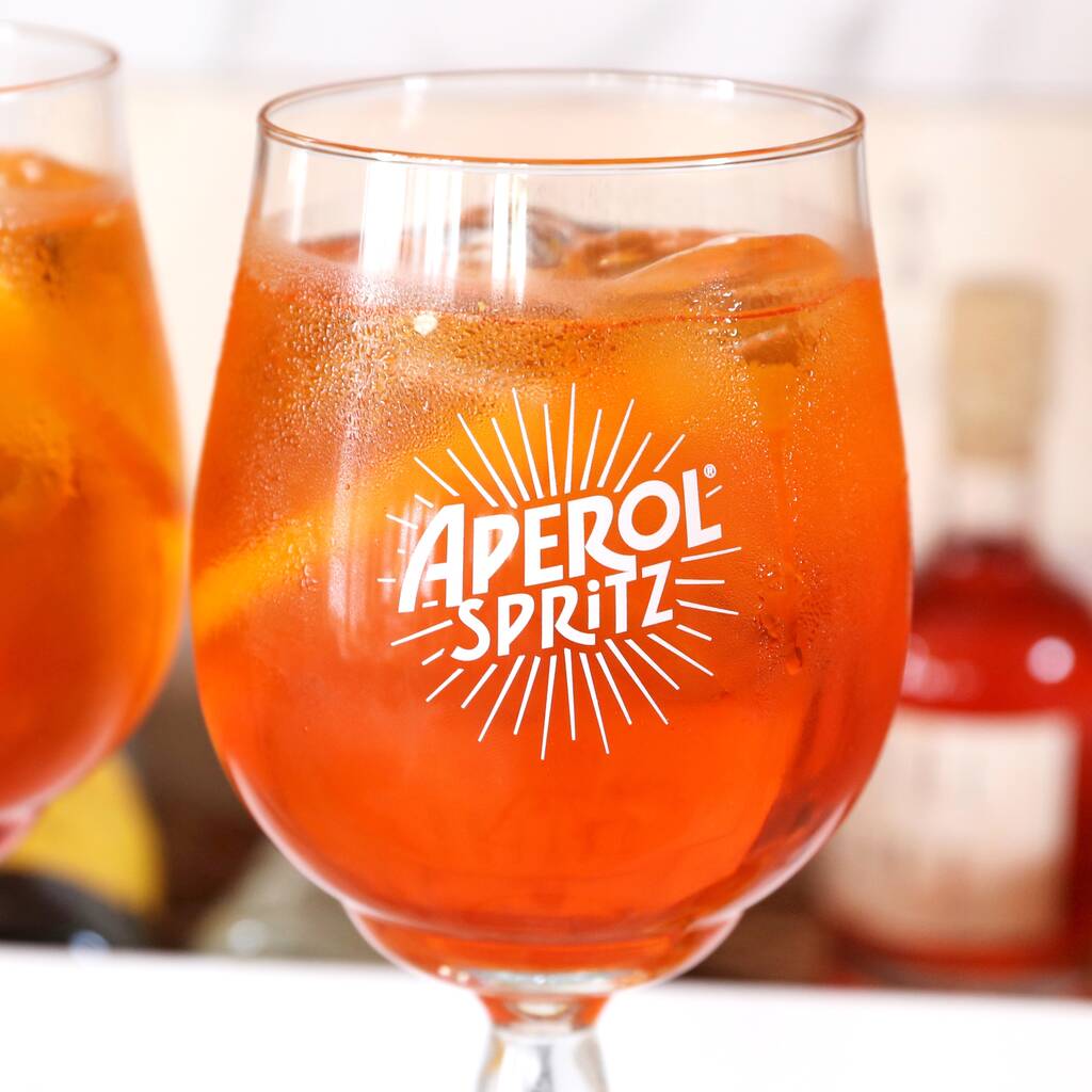 Aperol Spritz with glasses