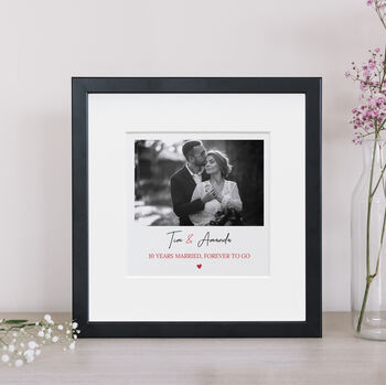Personalised Anniversary Photo Card, 11 of 11