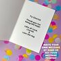 Personalised Birthday Card For Afghan Hound Dog Dad, thumbnail 10 of 12