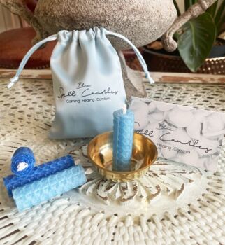 Blue Spell Candle Kit ~ Calming . Healing . Comfort, 8 of 8