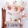 Rose Gold Balloon Arch Kit Party Decoration Pack, thumbnail 2 of 2