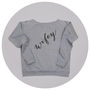 Personalised Wifey Slouch Jumper, thumbnail 6 of 11