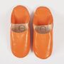 Women's Basic Moroccan Leather Slippers, thumbnail 12 of 12