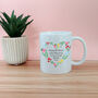 Personalised Floral Mother's Day Mug, thumbnail 4 of 4