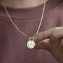 Gold Plated Or Sterling Silver Affirmation Necklace, thumbnail 1 of 5