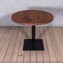 Bistro Oak Solid Wood Round Dining Table, thumbnail 1 of 4