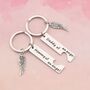 Baby Loss Miscarriage Parents Gift Memorial Keyring, thumbnail 2 of 2