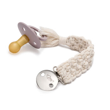 Macrame Natural Cotton Dummy Clip, 7 of 9