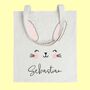 Personalised Easter Bunny Egg Hunt Bag, thumbnail 2 of 8