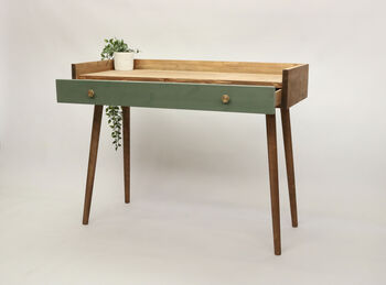 Flo Desk Writing Desk With Upstand, 4 of 8