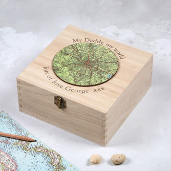 Personalised Keepsake Box Father's Day Gift, 5 of 7