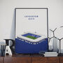 Leicester City Stadium Poster, thumbnail 1 of 4