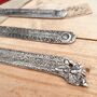 Silver Indian Style Incense Stick Holder Ash Catcher, thumbnail 3 of 7