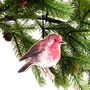 Robin Wooden Hanging Decoration, thumbnail 1 of 2