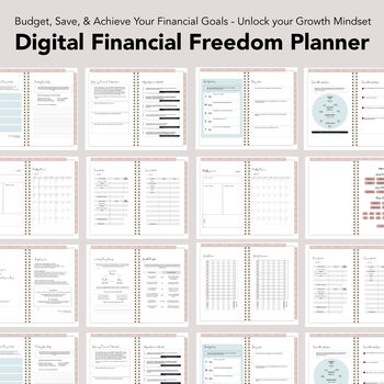 Digital Financial Freedom Planner For Good Notes, 4 of 5