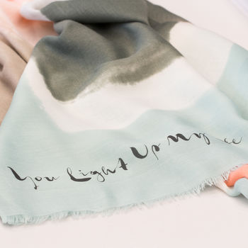 Personalised Summer Colourblock Scarf, 8 of 12