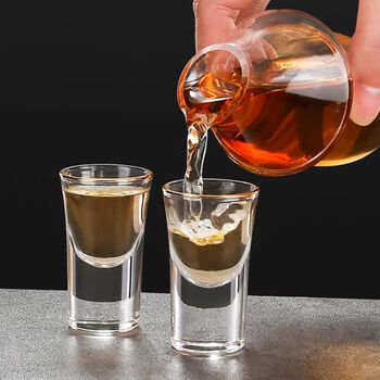 Glacis Glass Drinkware Set Of Eight Pieces, 4 of 8