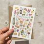 Cocktail Party Birthday Card, thumbnail 1 of 3