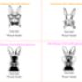 Personalised Bunnies Design Keepsake Box, thumbnail 5 of 5
