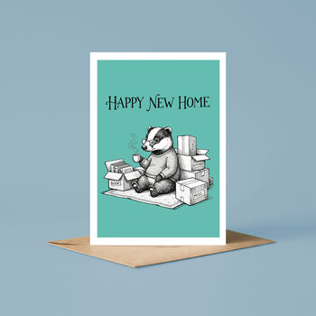 New Home Badger Card, 3 of 6