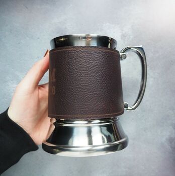 Anniversary Tankard With Initials And Dates, 3 of 6