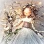 Christmas Winter Woodland Fairy Tree Topper, thumbnail 4 of 12