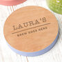 Personalised Wooden Drinks Coaster, thumbnail 1 of 8