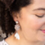 'Hannah' Seaweed Inspired Sustainable Earrings, thumbnail 1 of 12