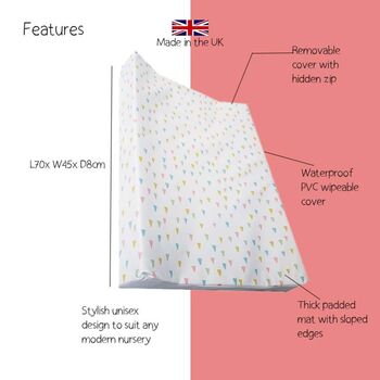 Anti Roll Baby Wedge Changing Mat, 3 of 3