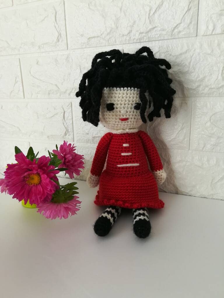 Hand Knitted Doll Toy, 1 of 5