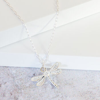 Sterling Silver Dragonfly, 2 of 7