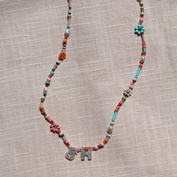 Beaded Necklace With Personalisation Option, 4 of 12