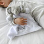 Personalised White Elephant Baby Comforter, thumbnail 5 of 11