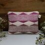 Handwoven Geometric Clutch Bag, thumbnail 1 of 11