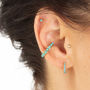 Turquoise Ear Cuff, Single Ear Cuff, thumbnail 1 of 7