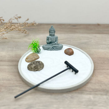 Round Buddha Zen Garden Meditation Set, 9 of 11