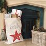 Personalised Linen Christmas Sack, thumbnail 2 of 4