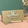 Personalised 21st Birthday Card Keepsake, thumbnail 9 of 12