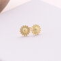 21st Birthday Sterling Silver Daisy Earrings, thumbnail 3 of 8