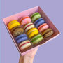Birthday Macarons Box Of 12, thumbnail 6 of 7